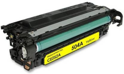 Laser Toner Cartridge 504A Yellow CE252A Compatible For HP Colour LaserJet CM3530 3525 Printer