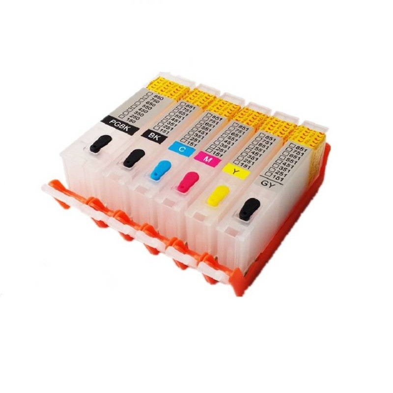 Max Empty Refillable PGI-750 CLI-751 Ink Cartridge SET(ARC Chip) For Canon IX6770 IX6870 MX927 Printer (5 Color)SET/ (6 Color)SET