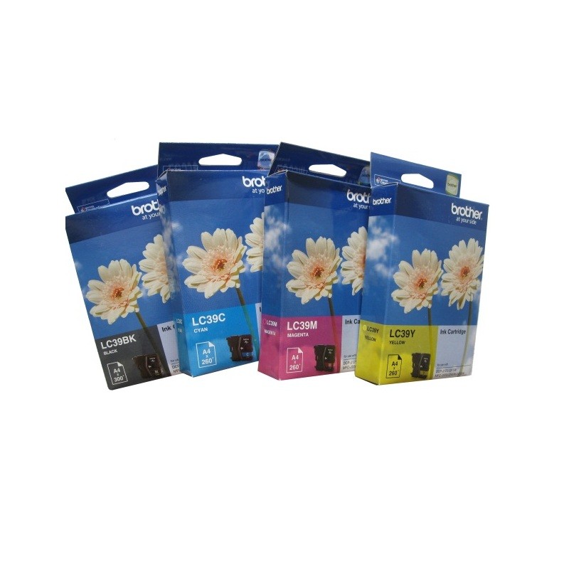 Brother LC39BK Black Original Ink Cartridge (Box Pack)