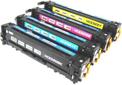 Laser Toner Cartridge 128A Cyan CE321A Compatible For HP Color LaserJet CM1415 CP1525 Printer