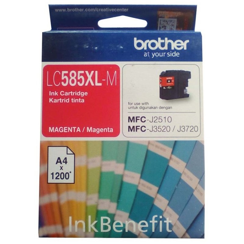 Brother LC585XL-C Cyan Original Ink Cartridge