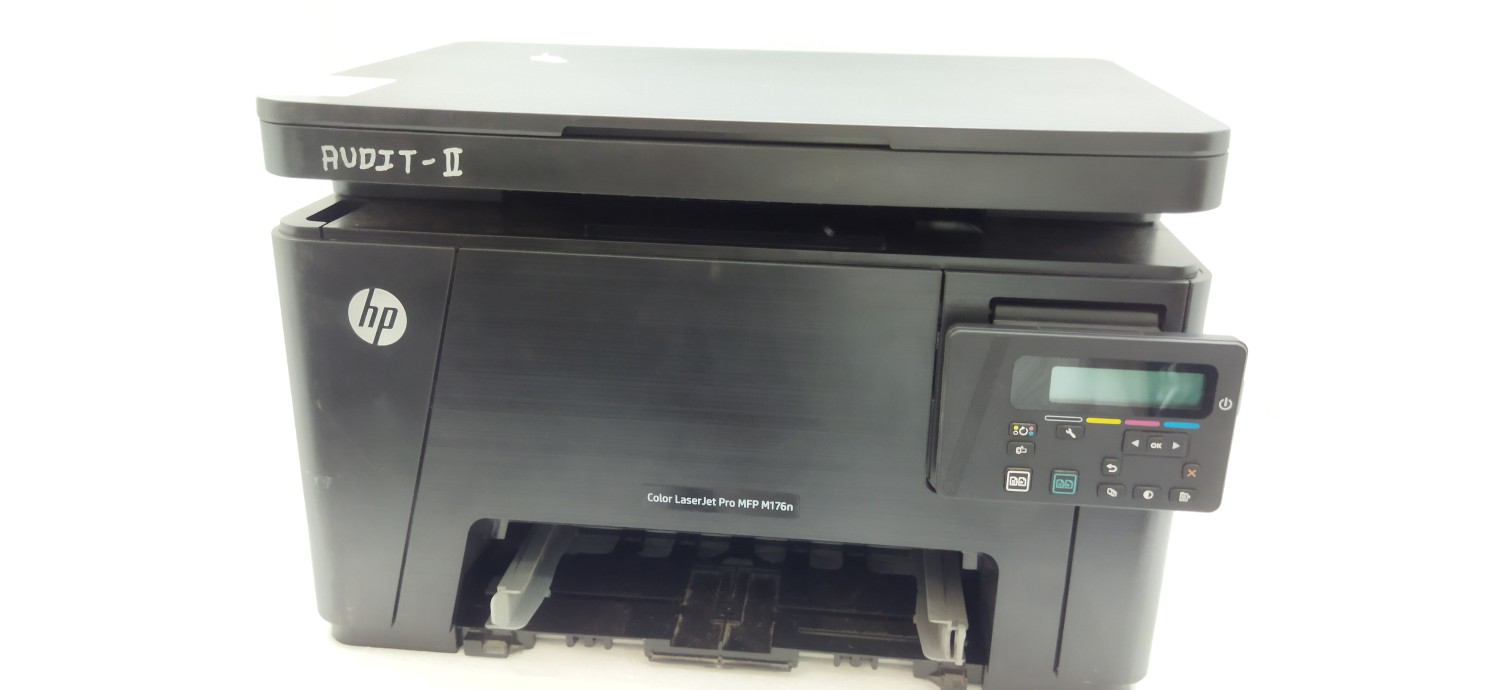 RB HP Laserjet Pro M176n Color Multi Function Laser Printer (Black)