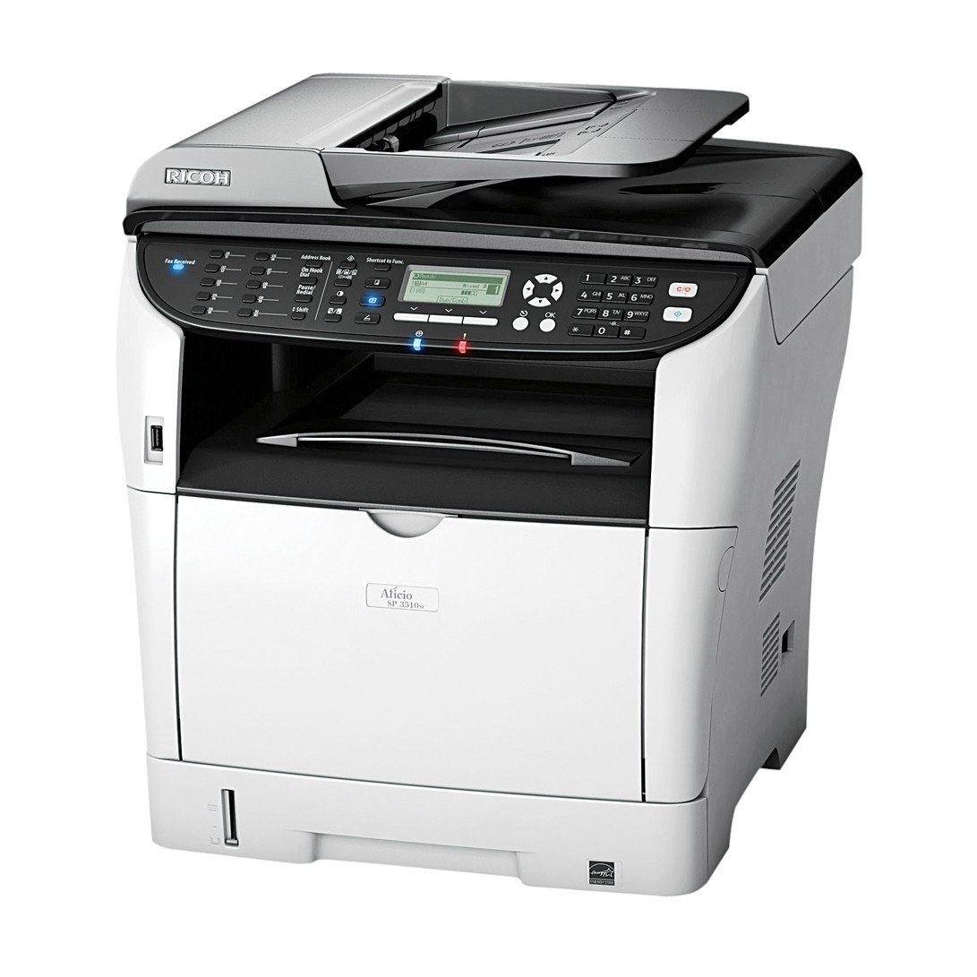 RB Ricoh SP 3510SF-BW Monochrome Multi Function Laser Printer