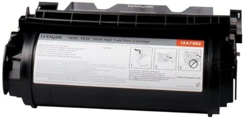 Laser Toner Cartridge T630 Black Compatible For Lexmark T630 632 634 Printer