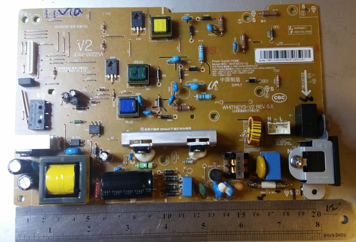 Power Supply Card FOR USE IN Scx-4321ns/ 4021s /4521 (Jc44-00225a)